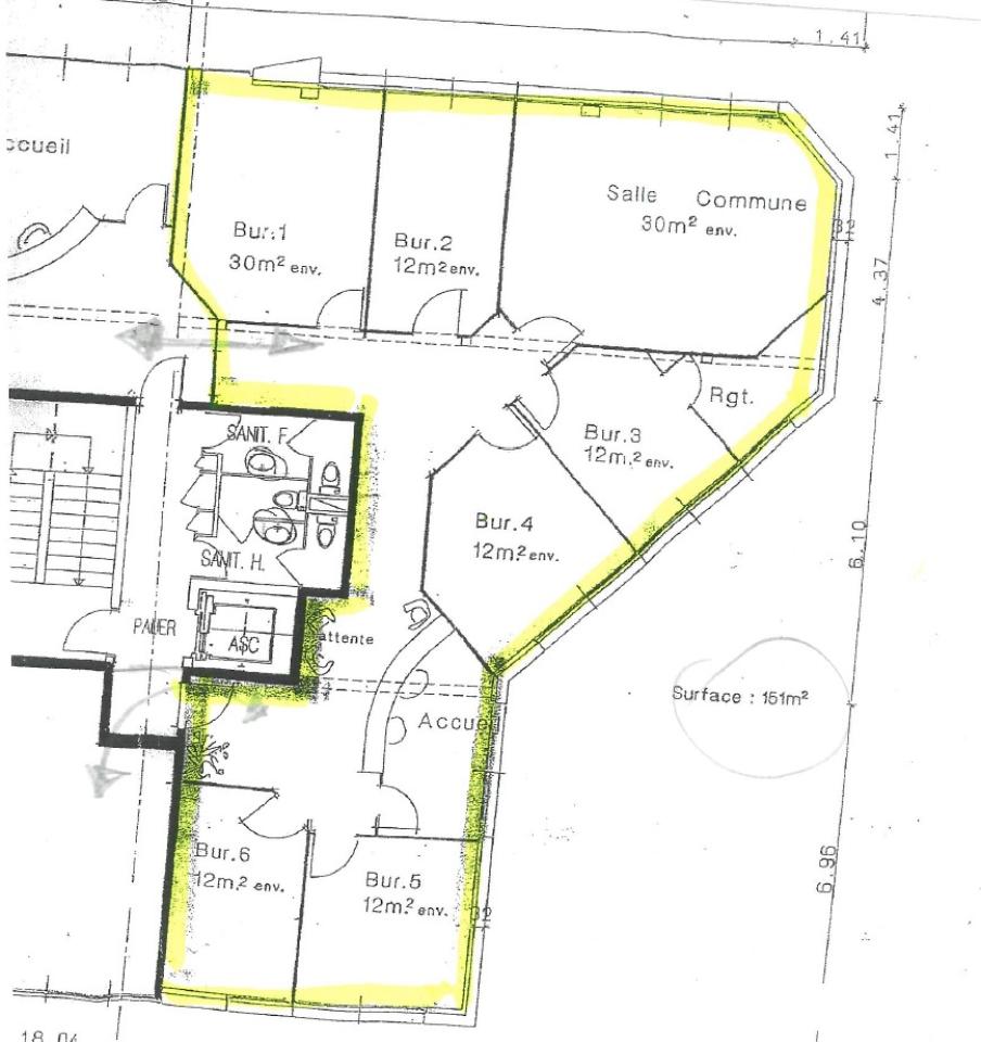 Bureau Rennes 263m² Location bureau Rennes Ille-et-Vilaine OLBUR2419906 9